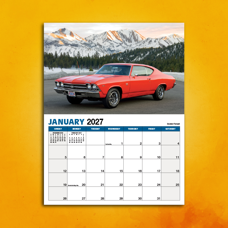 2027 Dream Machines January Spread
