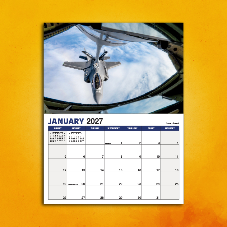 2027 Shock & Awe January Spread